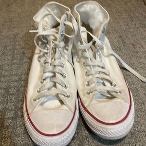 White Converse Chuck Taylors